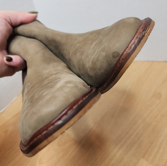 Dune London Leather Beige Tan Byron Chelsea Boots Mens Size 7M EU 40 main image 13